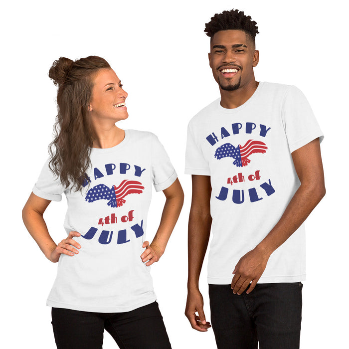 Happy 4Th Of July Unisex T-Shirt - Bloom Seventy Seven