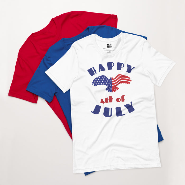 Happy 4Th Of July Unisex T-Shirt - Bloom Seventy Seven
