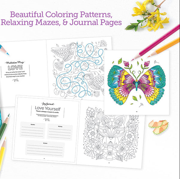 Happy Place Coloring Book