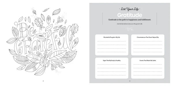 Happy Place Coloring Book