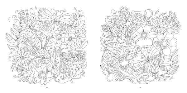 Happy Place Coloring Book