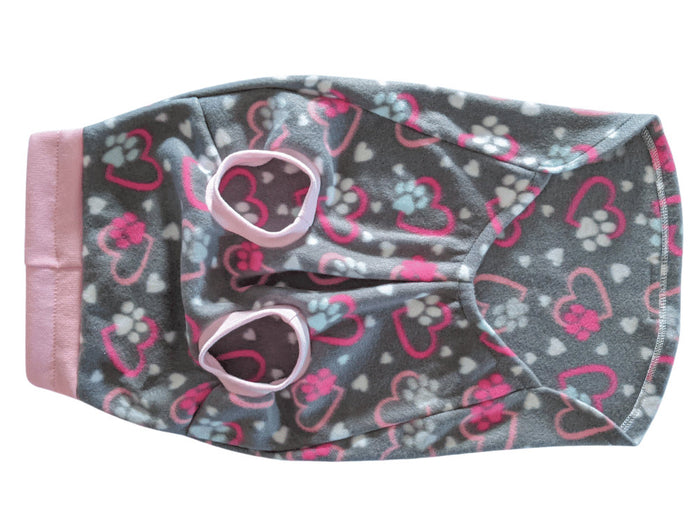 Hearts & Paws Dog Sweater - Made to Order