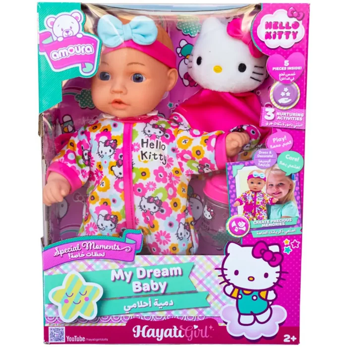 Hello Kitty Amoura Doll My Dream Baby Set 12-Inches