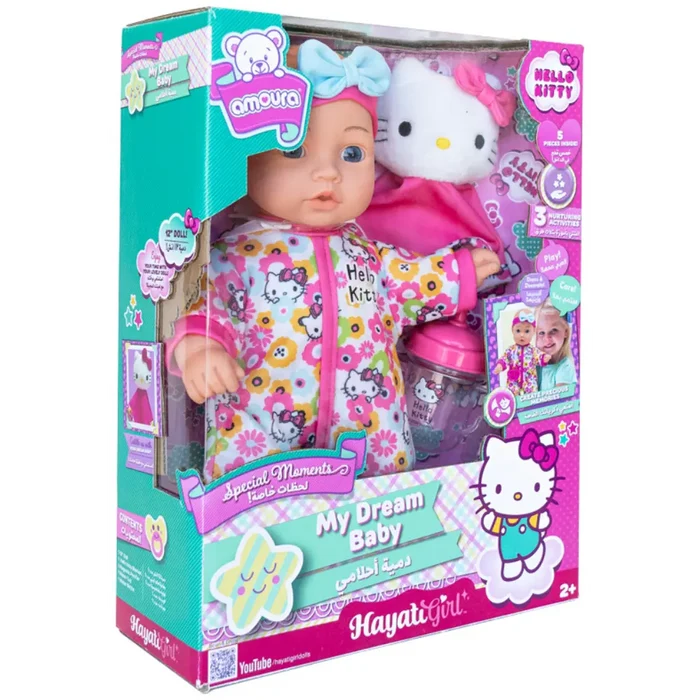 Hello Kitty Amoura Doll My Dream Baby Set 12-Inches
