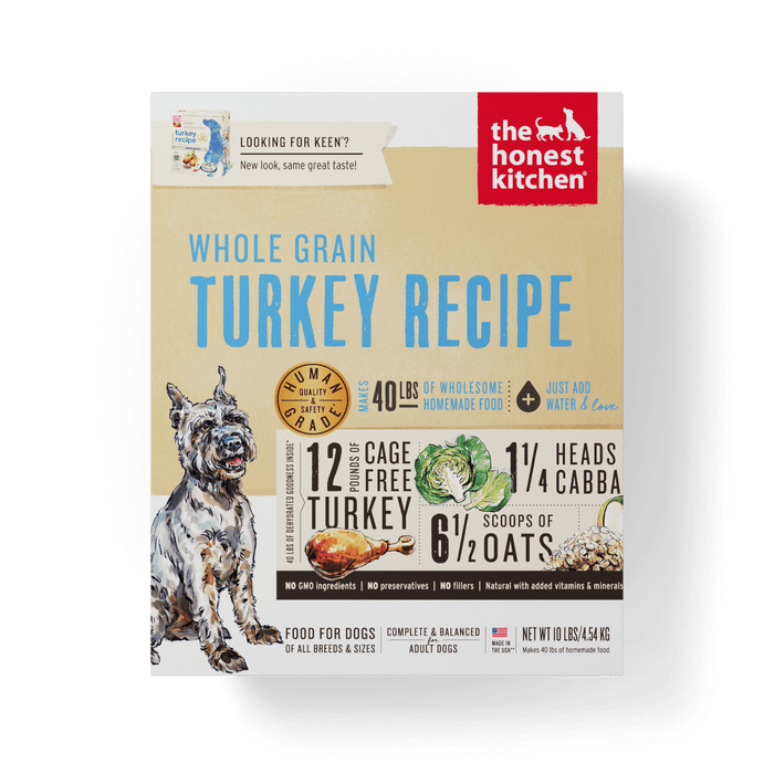 Honest Kitchen Wholemade Whole Grain Turkey Dehydrated Dog Food