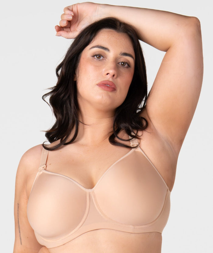 Hotmilk Obsession 2.0 Maternity & Nursing T-Shirt Bra - Frappe
