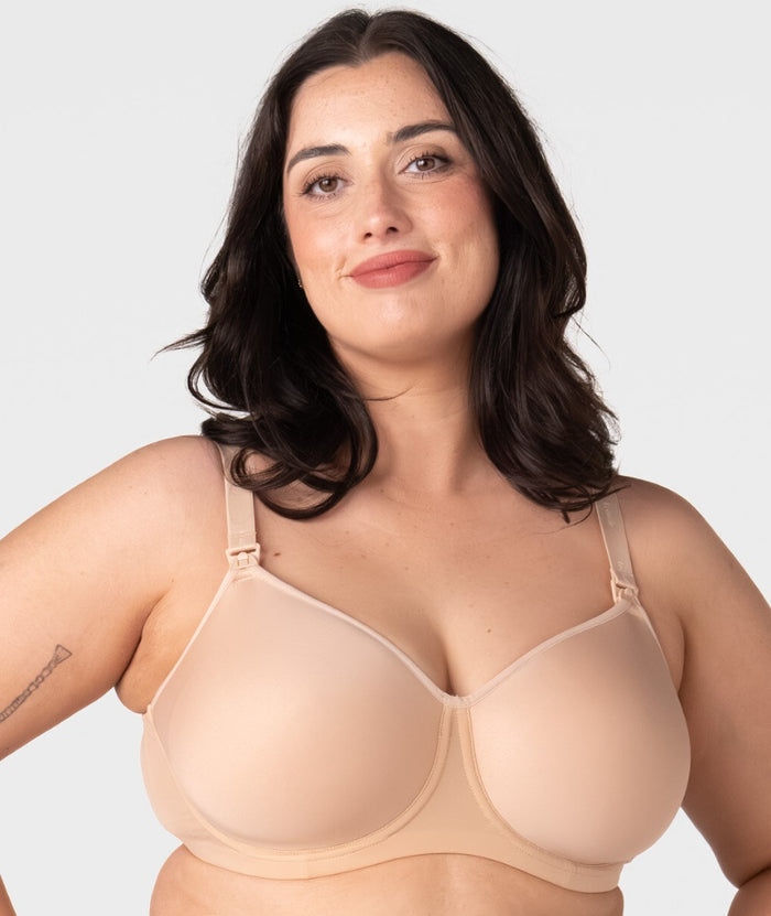 Hotmilk Obsession 2.0 Maternity & Nursing T-Shirt Bra - Frappe