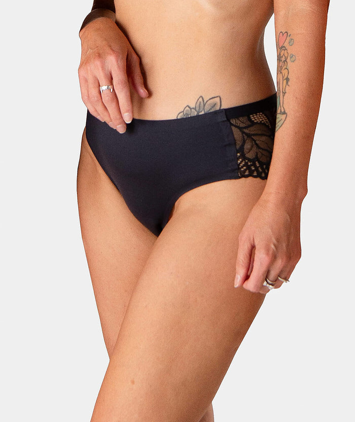 Hotmilk The Classic Vanishing Bikini Brief - Black