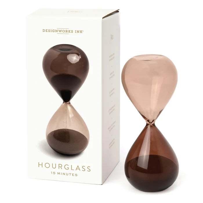 Hourglass | 15 minutes | Smoky Quartz