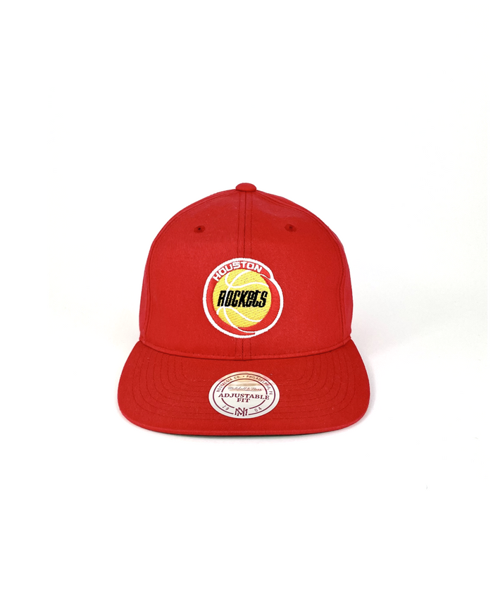 Houston Rockets HWC Team Logo Snapback Hat by Mitchell & Ness