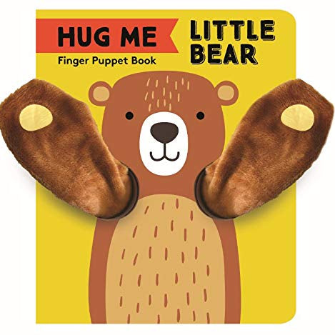 Hug Me Little Bear: Finger Puppet Book
