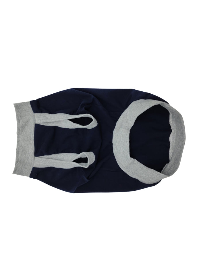 I Had You at Woof cotton-spandex dog tank leg opening and trim detail