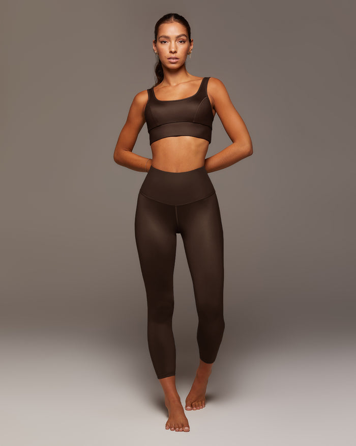 Instinct Gloss Legging - Dark Oak