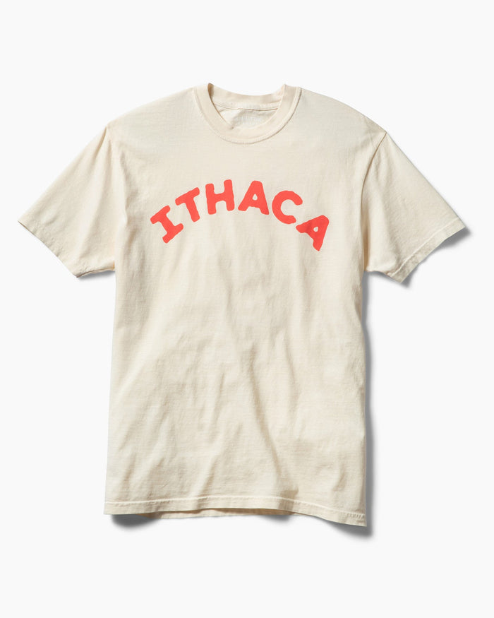 Ithaca Arch T - Ivory/Red