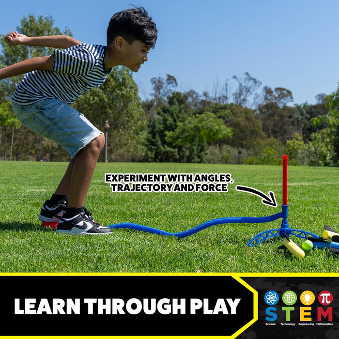 Jr. Multi Color Stomp Rocket Set