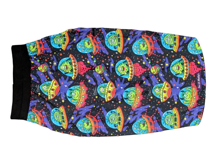 Jax & Molly's Ufo Dog Pajamas
