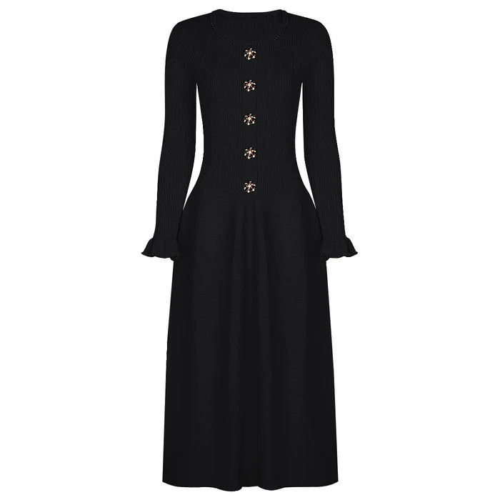 Kayla Knit Midi Dress Winteres