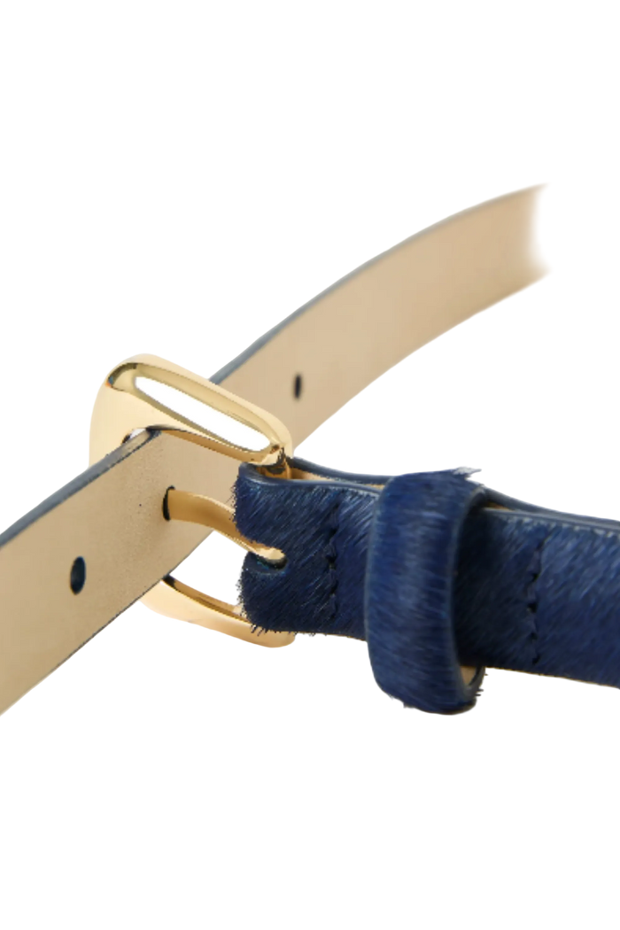 Kennedy Mini Calf-Hair Belt