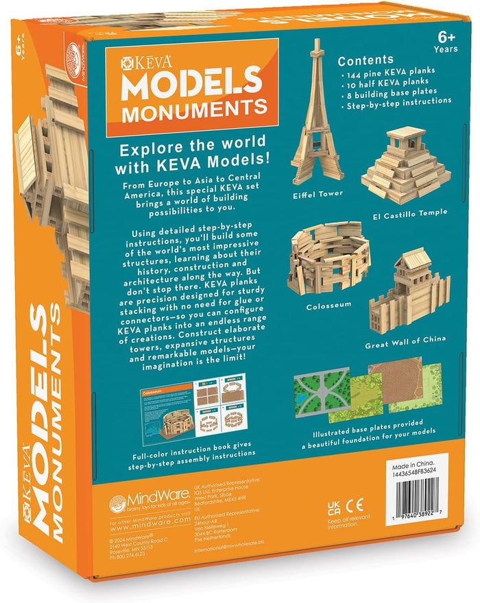Keva Models: Monuments