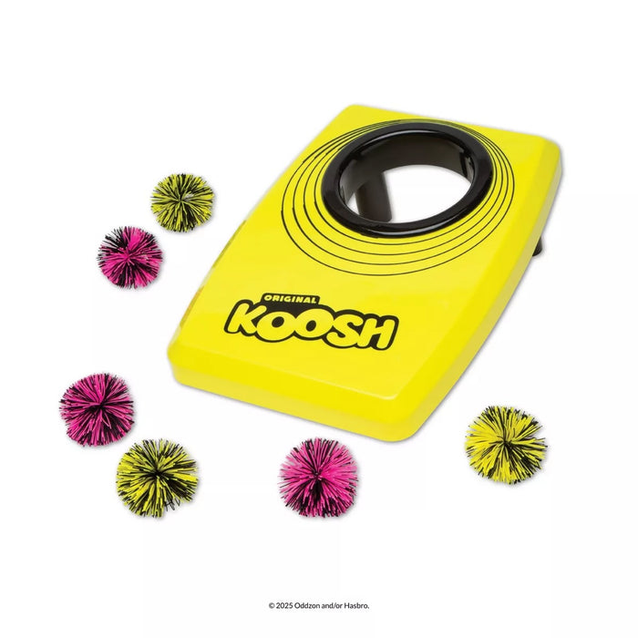 Koosh Kornhole game unboxed