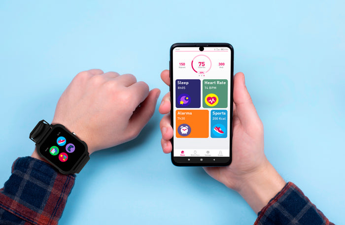 Kurio Smartwatch Black Battery Operated
