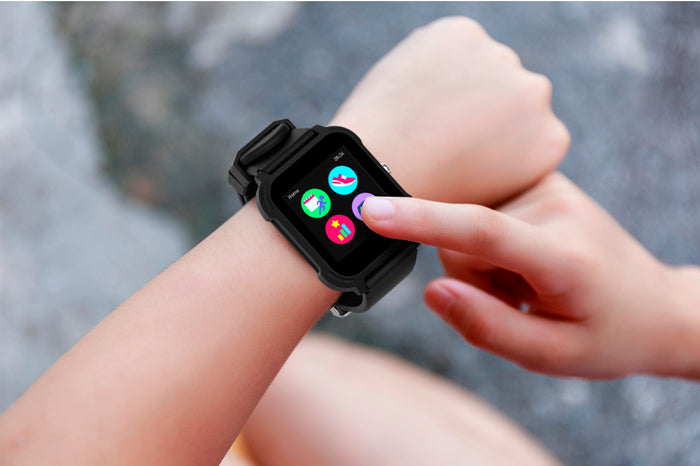 Kurio Smartwatch Black Battery Operated