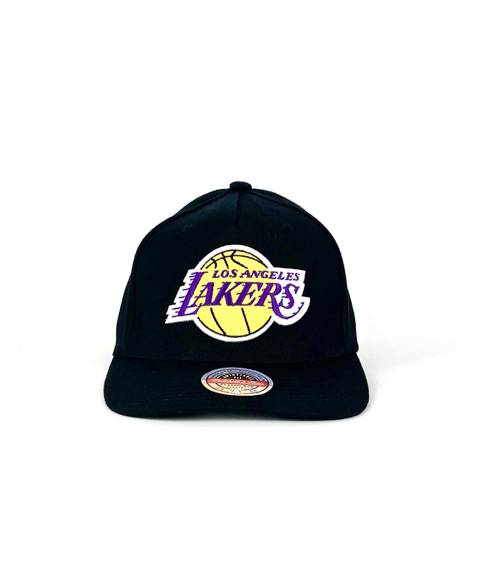 LA Lakers 'Classic Red' Snapback Hat by Mitchell & Ness