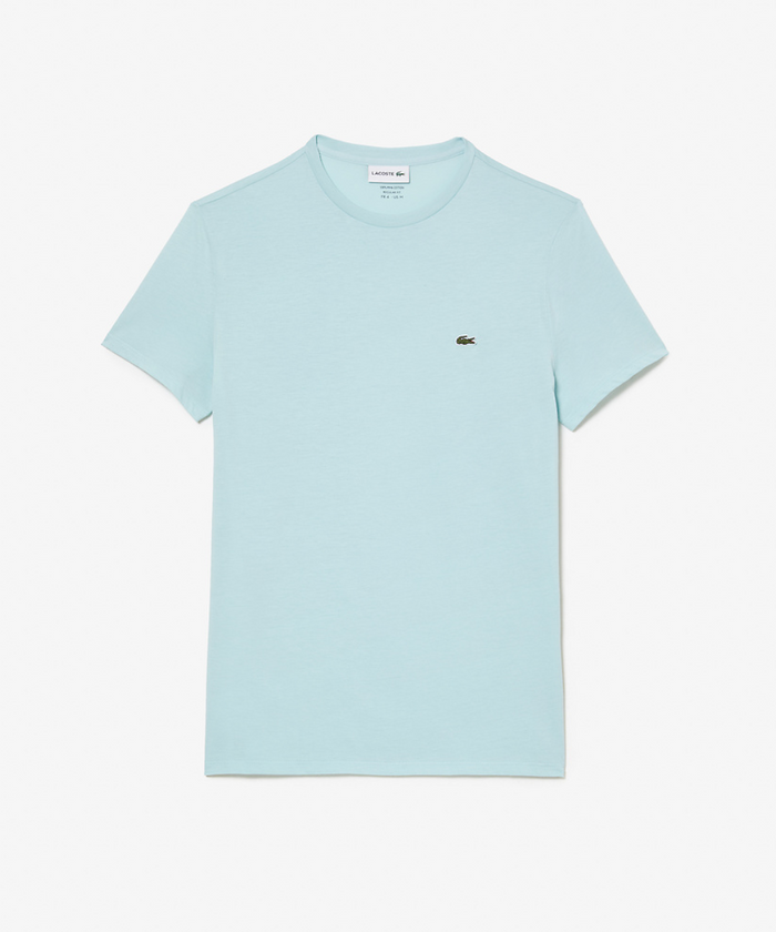 Lacoste Classic Crew Neck Pima Tee (Pastille Mint)