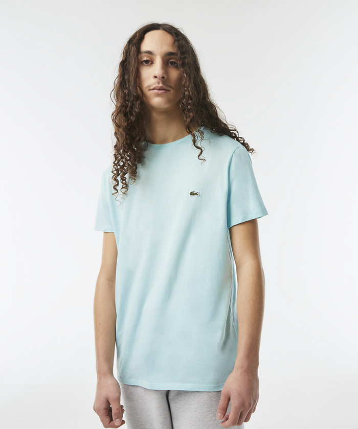 Lacoste Classic Crew Neck Pima Tee (Pastille Mint)