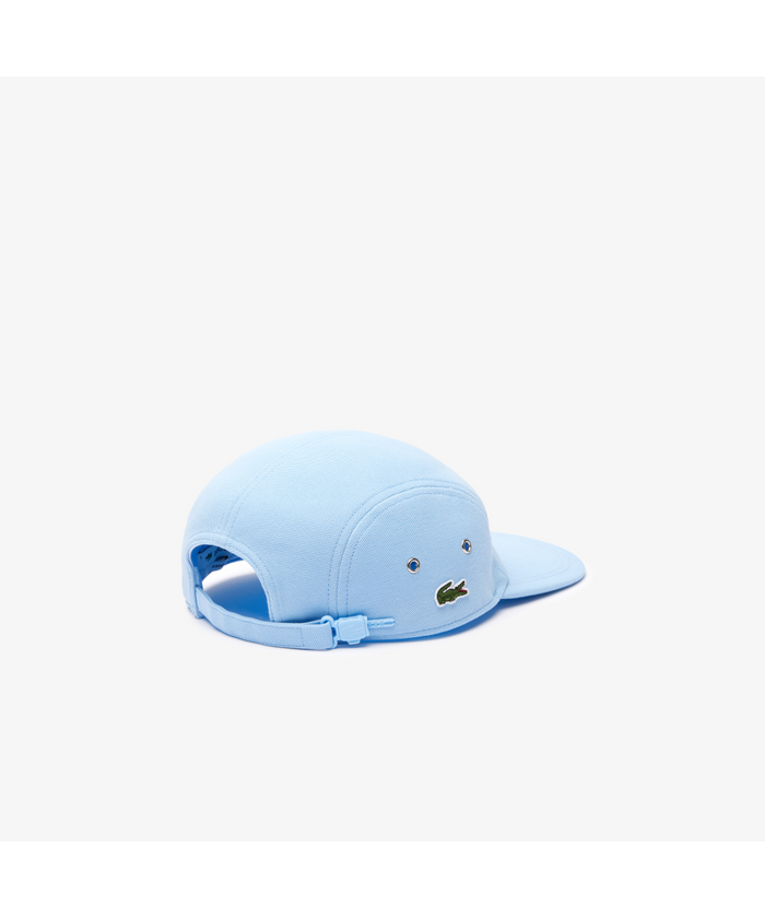 Lacoste Unisex Girolle Organic Cotton Piqué Cap (Blue)