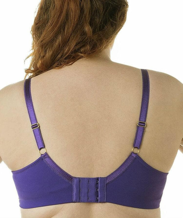 Lady Emprezz Frenchie Padded Shaping Bra - Purple/Aqua Bras