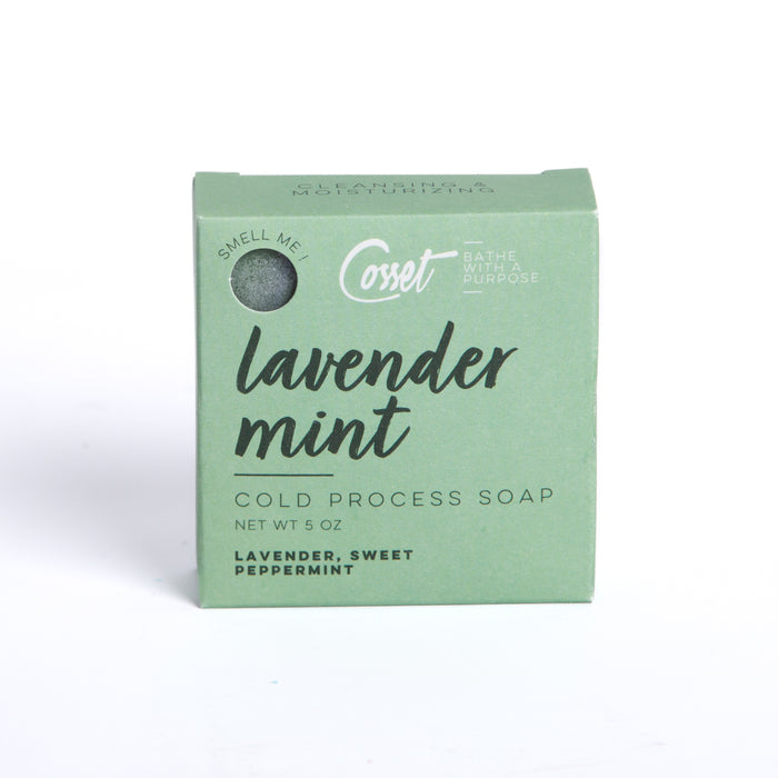 Lavender Mint - Cold Process Palm Free Soap