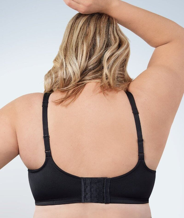 Leading Lady Molded Padded Seamless Wire-free Bra - Black Bras