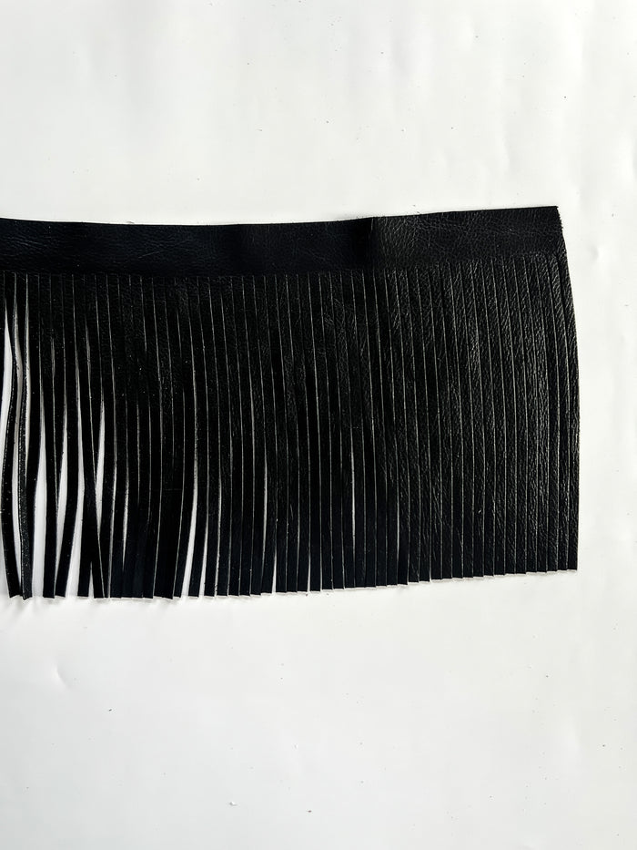 Deer-Tanned Leather Fringe, 1/4 × 7 in additional product detail