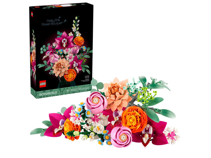 Lego 10342 - Botanicals Pretty Pink Flower Bouquet