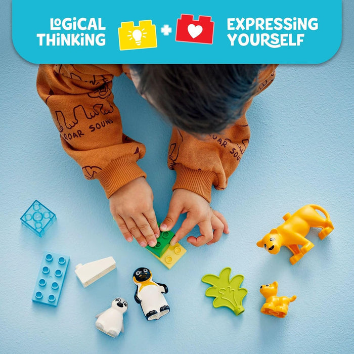 Lego 10442 - Duplo Wild Animal Families: Penguins & Lions
