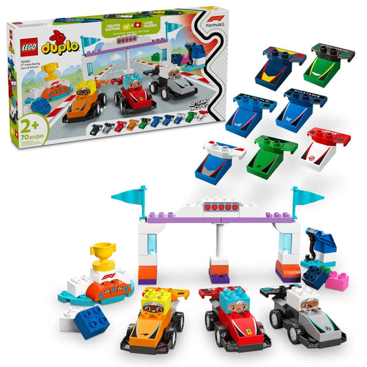 Lego 10445 - Duplo F1 Team Racing Cars & Drivers