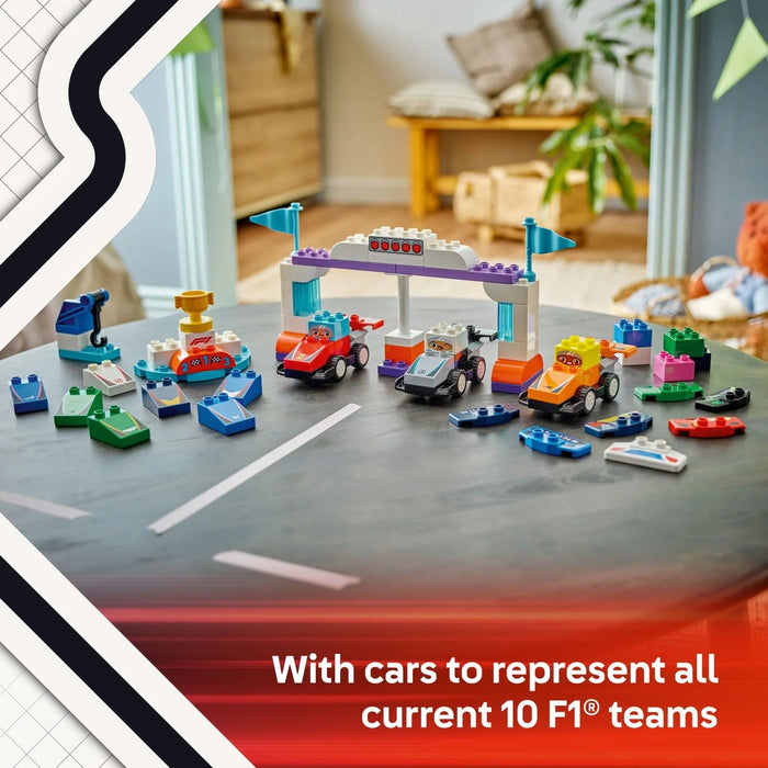 Lego 10445 - Duplo F1 Team Racing Cars & Drivers
