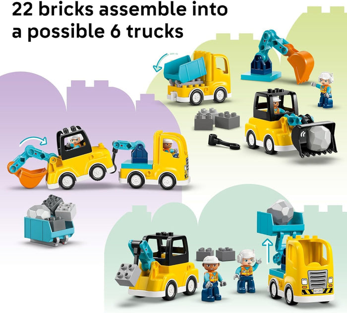 Lego 10475 - Duplo 3 in 1 Construction Vehicles