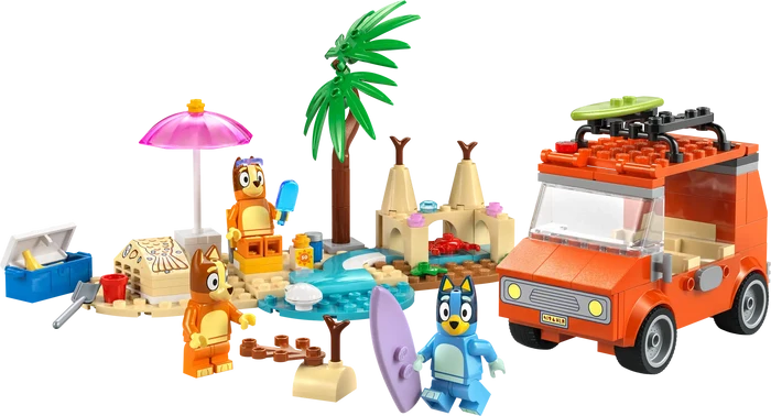 Lego 11202 - Bluey Bluey's Beach & Family Car Trip