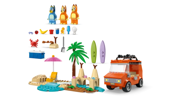 Lego 11202 - Bluey Bluey's Beach & Family Car Trip