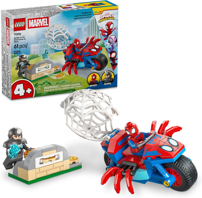 Lego 11206 - Marvel Spidey on his Motorcycle vs. Rhino