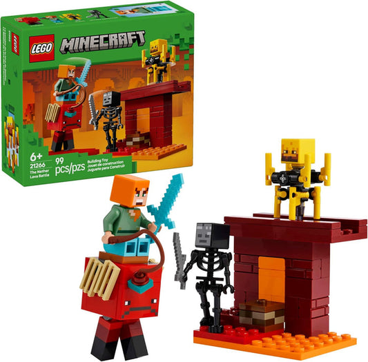 Lego 21266 - Minecraft The Nether Lava Battle