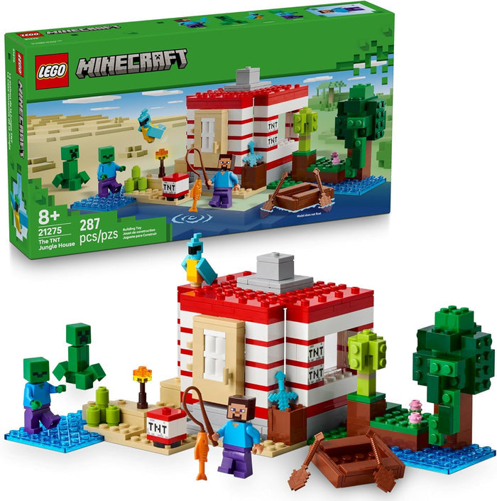 Lego 21275 - Minecraft The TNT Jungle House
