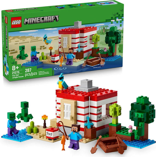 Lego 21275 - Minecraft The TNT Jungle House