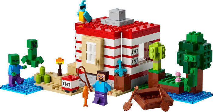 Lego 21275 - Minecraft The TNT Jungle House