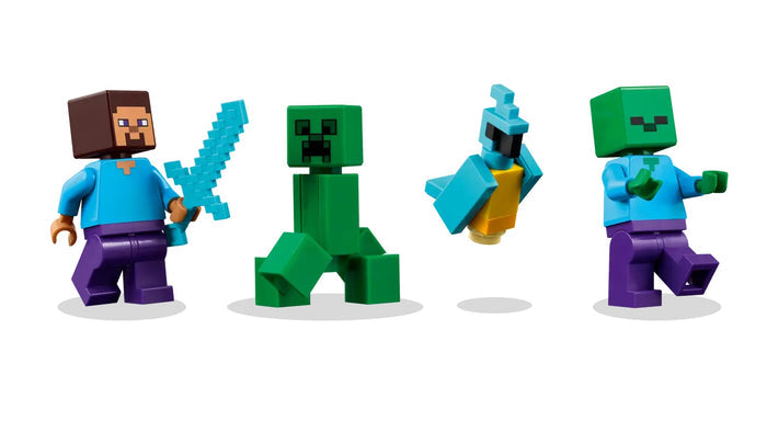 Lego 21275 - Minecraft The TNT Jungle House