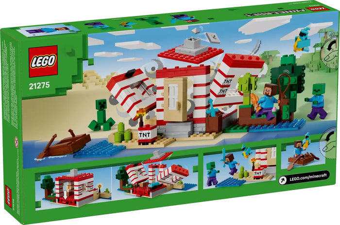 Lego 21275 - Minecraft The TNT Jungle House