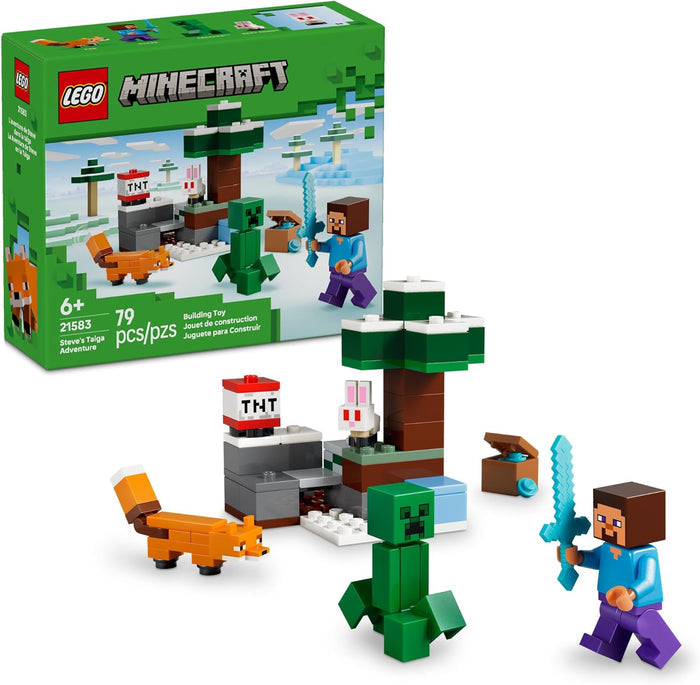Lego 21583 - Minecraft Steve's Taiga Adventure