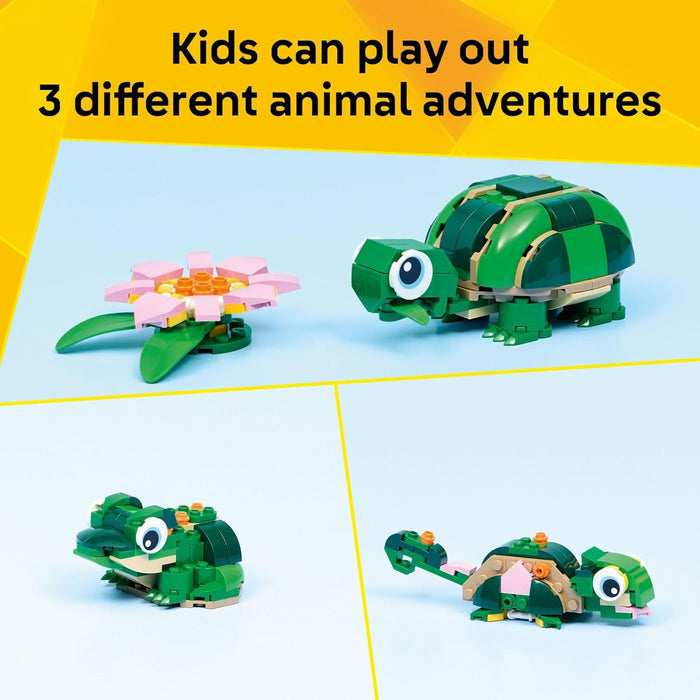 Lego 31377 - Creator Turtle with a Water Lily